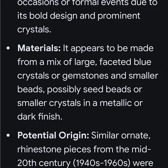 Vintage Chic Silver and Gray Gemstone Bracelet - Picture 10 of 16